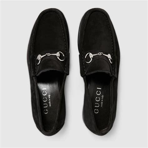 gucci suede men's loafers|men's gucci loafers outlet.